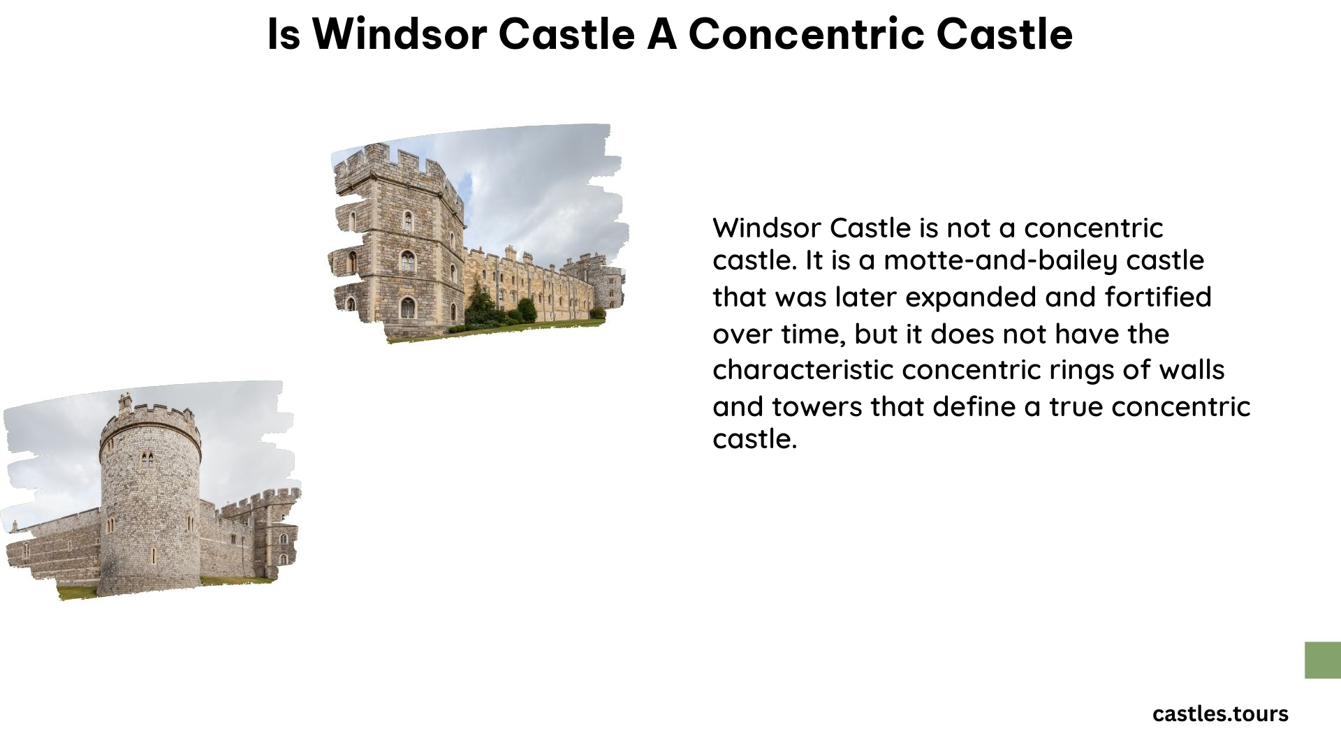 Is Windsor Castle a Concentric Castle