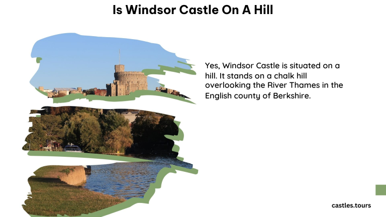 Is Windsor Castle on a Hill