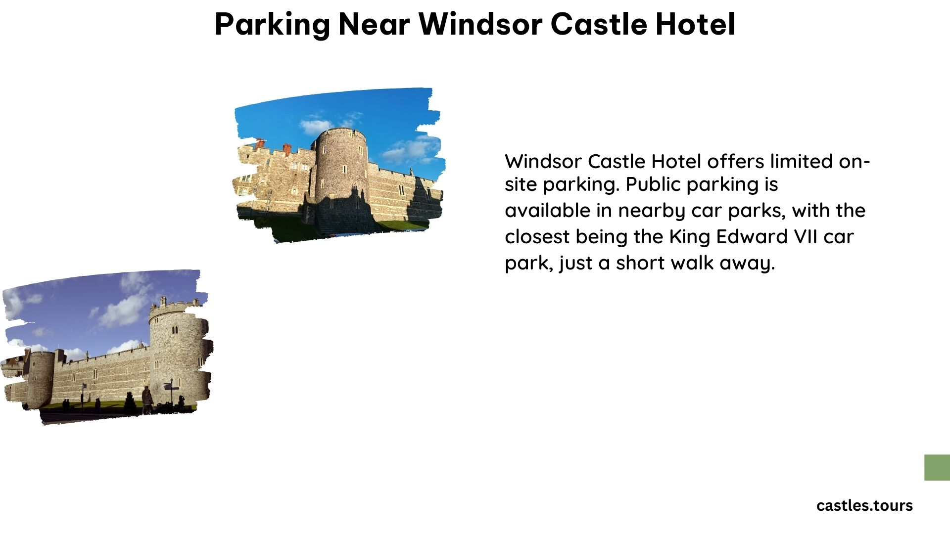 Parking Near Windsor Castle Hotel