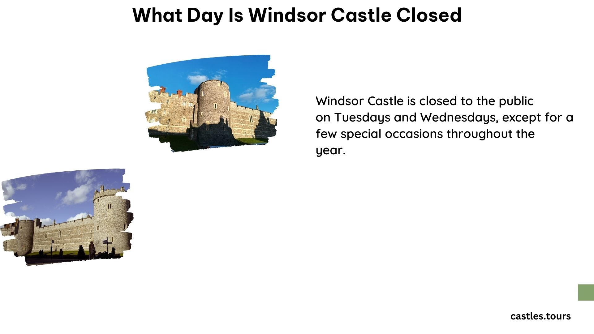 What Day Is Windsor Castle Closed