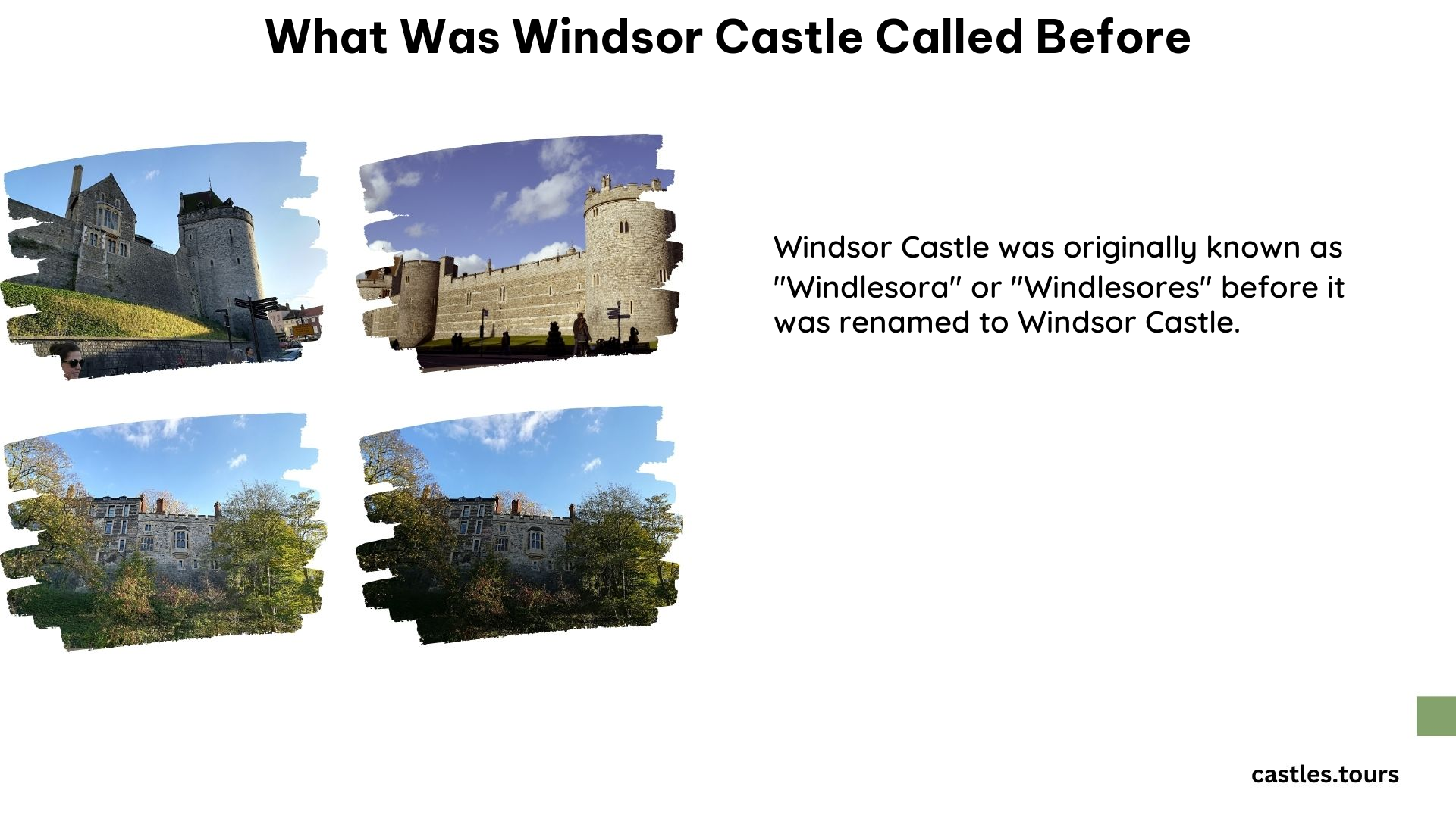 What Was Windsor Castle Called Before