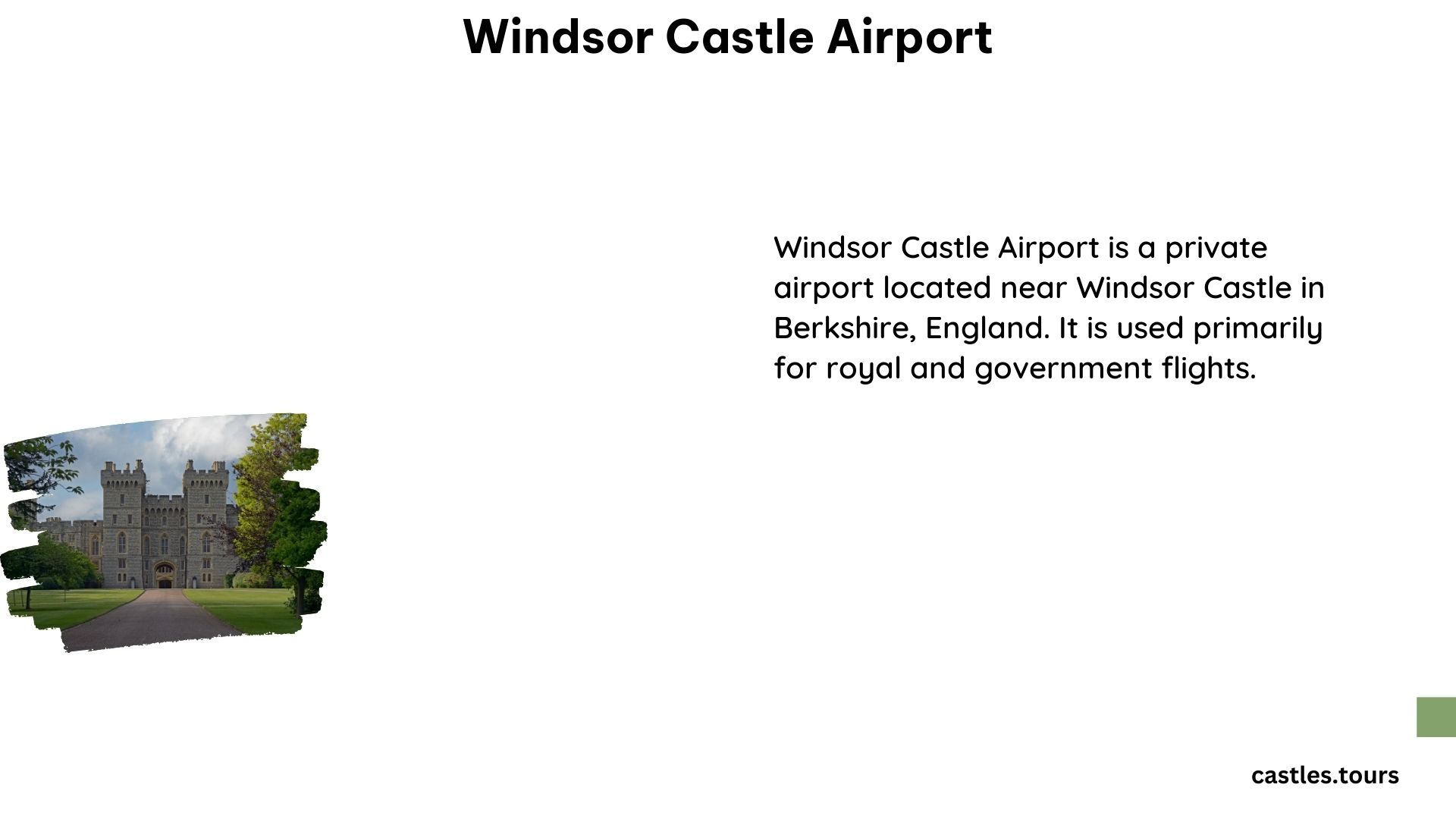 Windsor Castle Airport