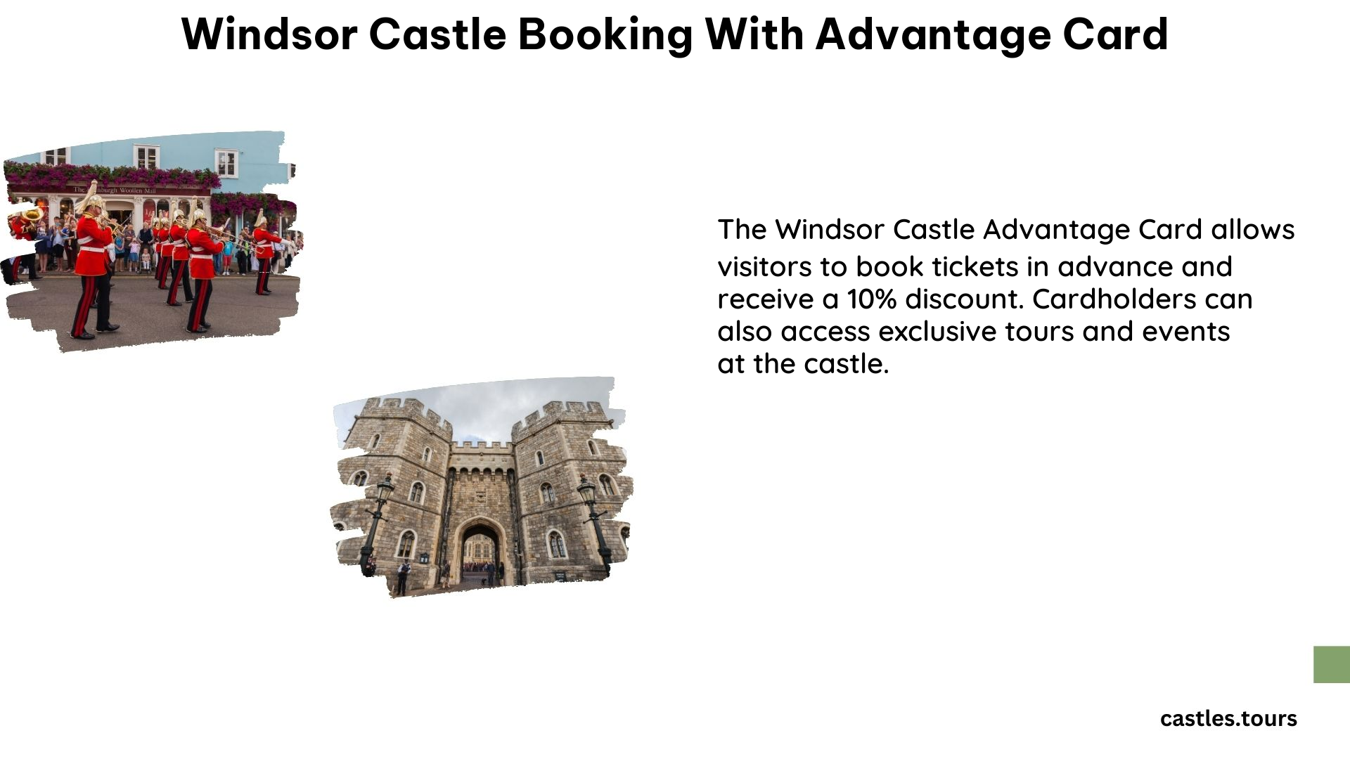 Windsor Castle Booking With Advantage Card