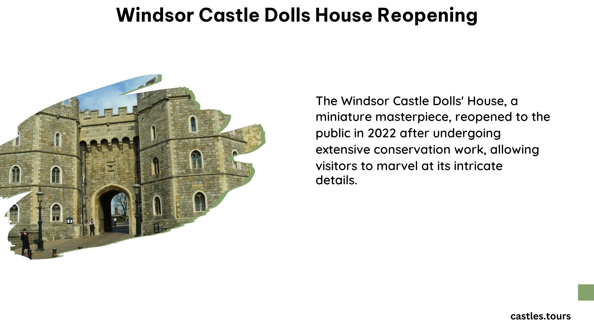 Windsor Castle Dolls House Reopening