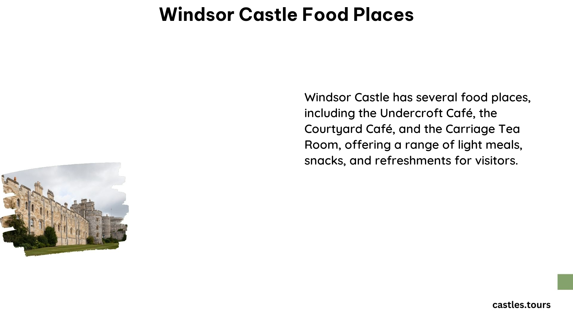 Windsor Castle Food Places