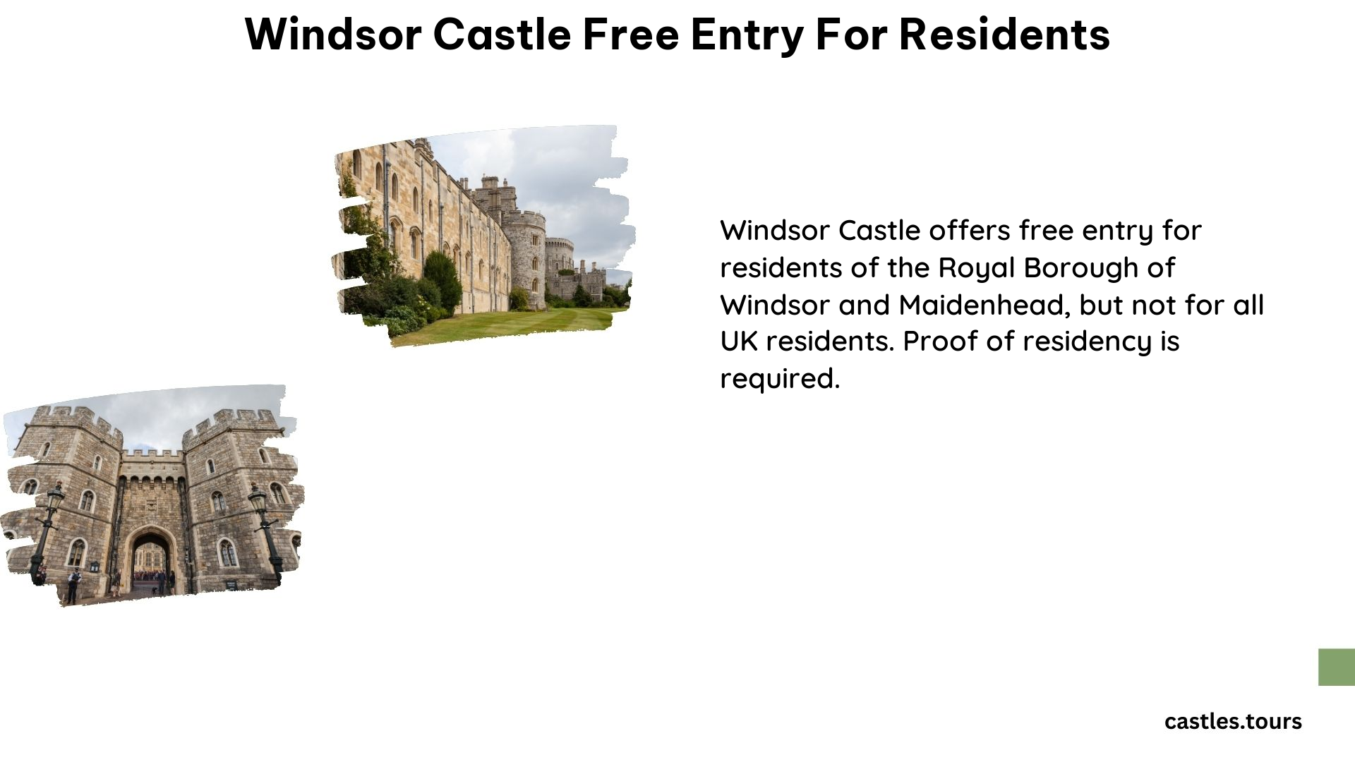 Windsor Castle Free Entry for Residents