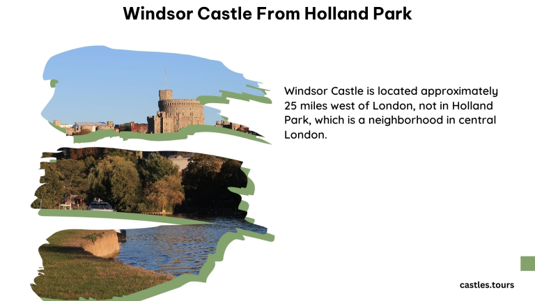 Windsor Castle From Holland Park