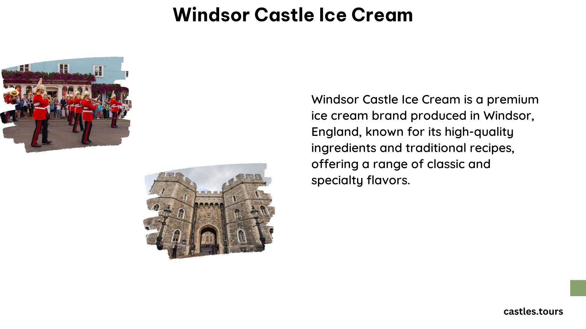 Windsor Castle Ice Cream