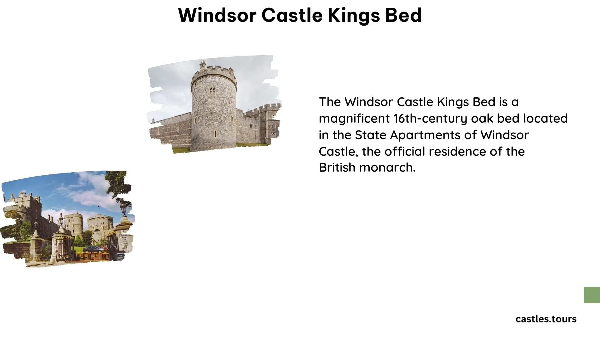 Windsor Castle Kings Bed