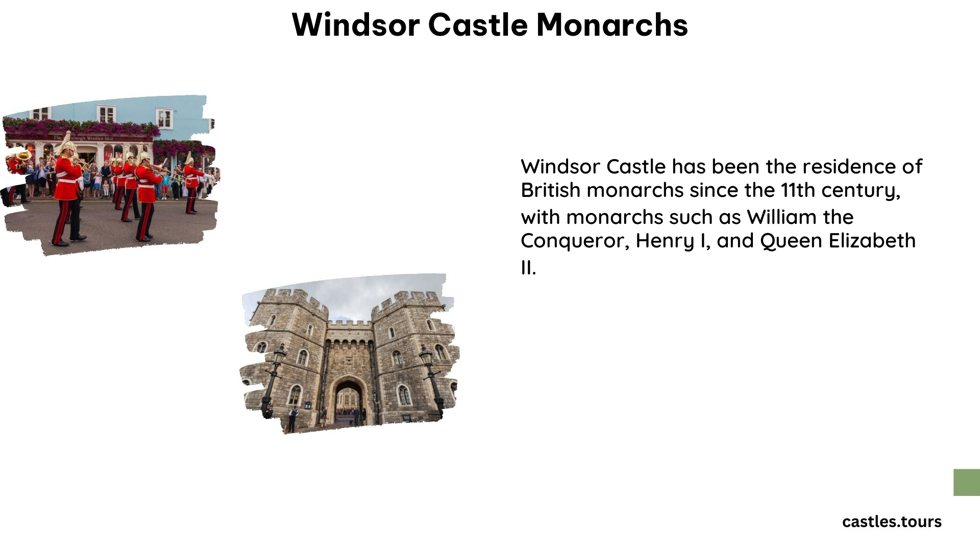 Windsor Castle Monarchs