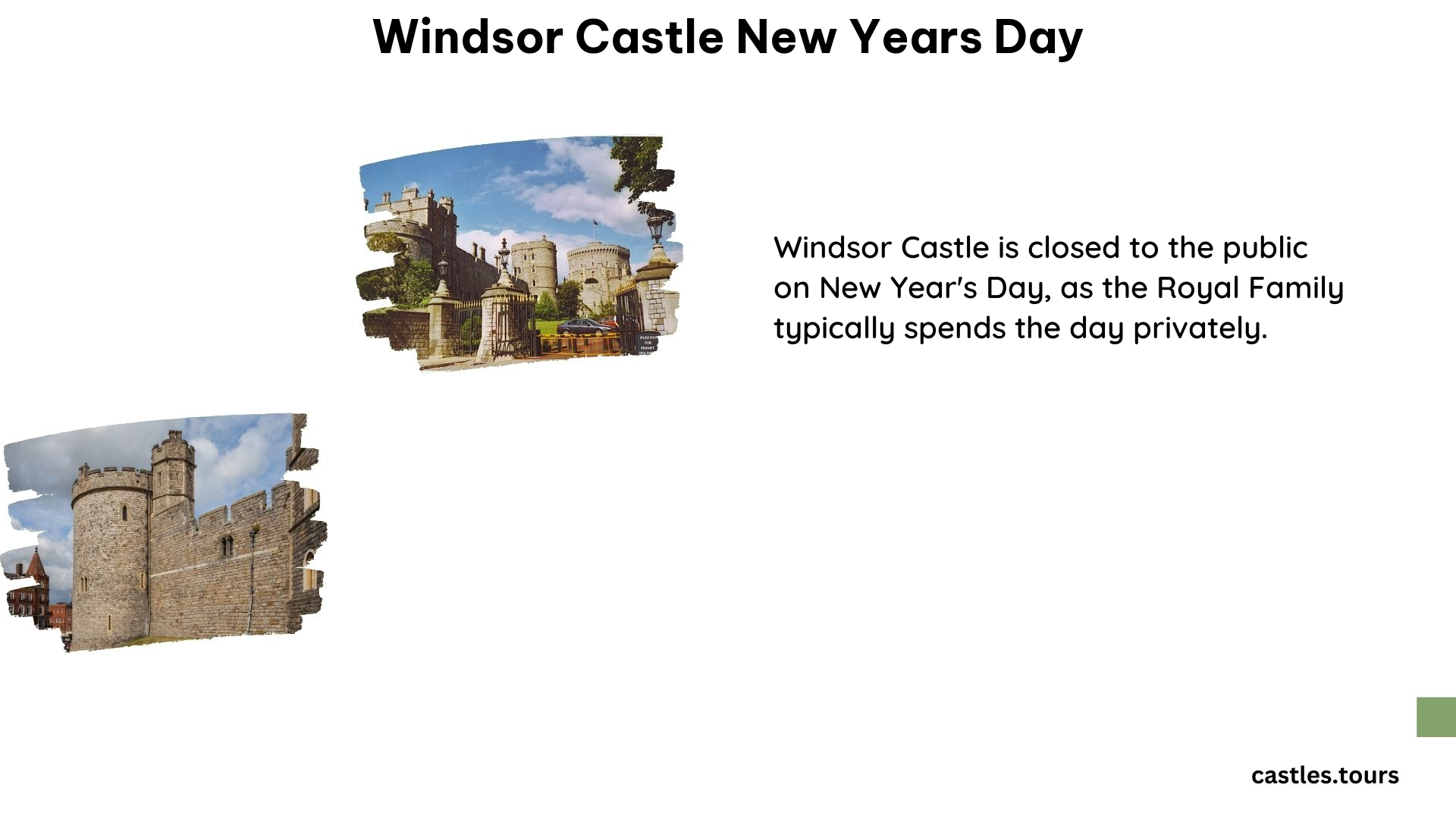 Windsor Castle New Years Day