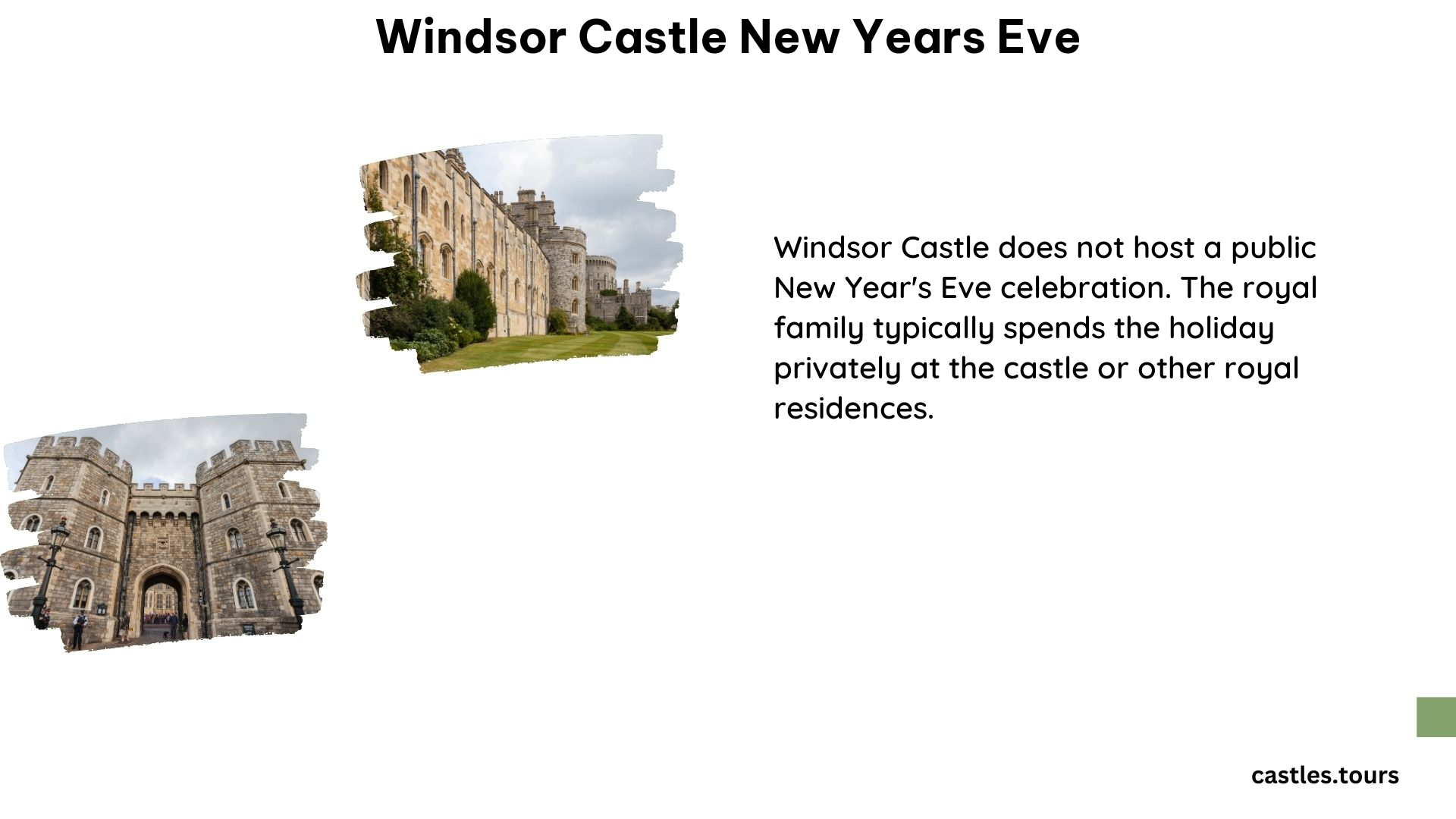 Windsor Castle New Years Eve