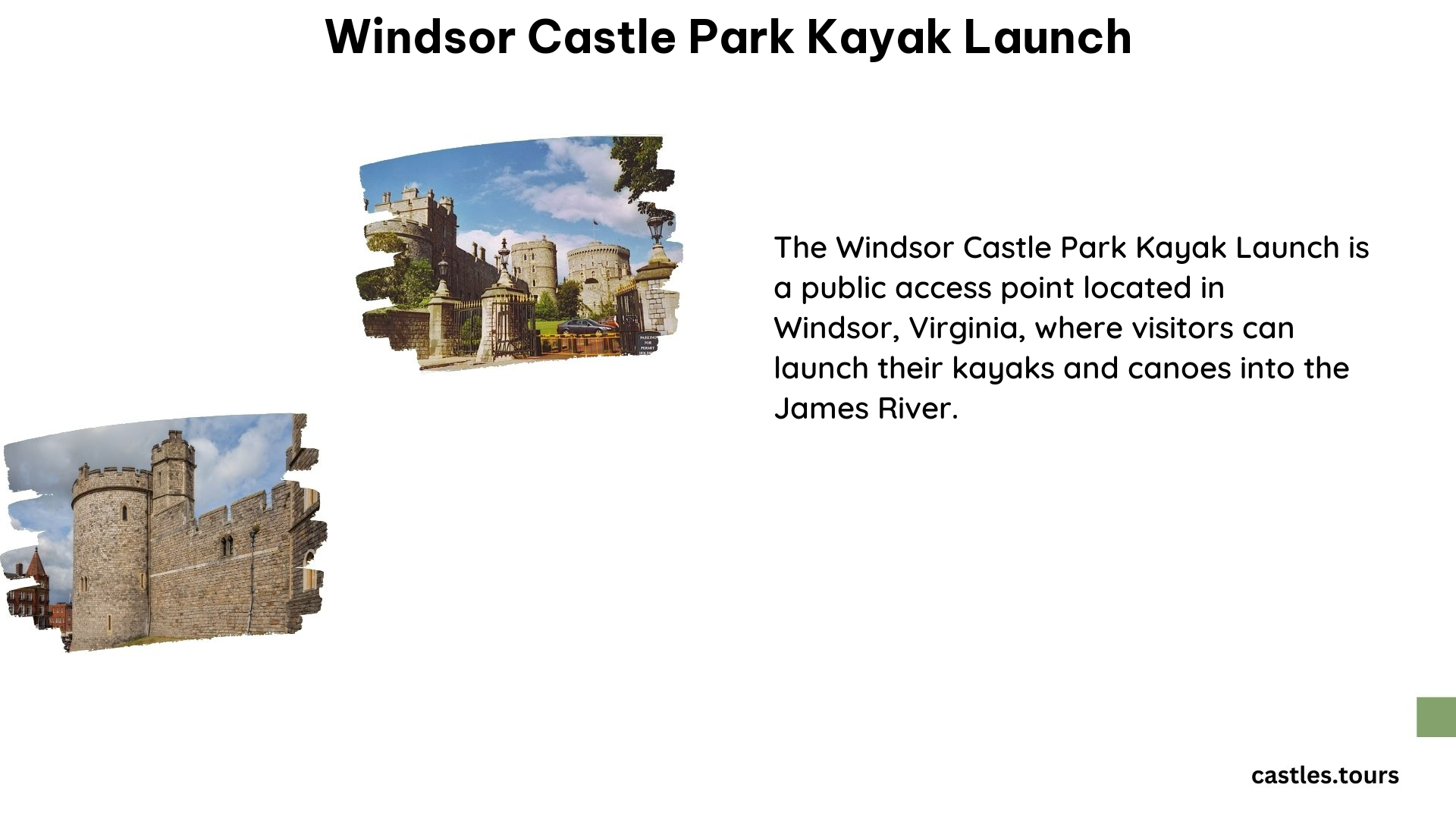 Windsor Castle Park Kayak Launch