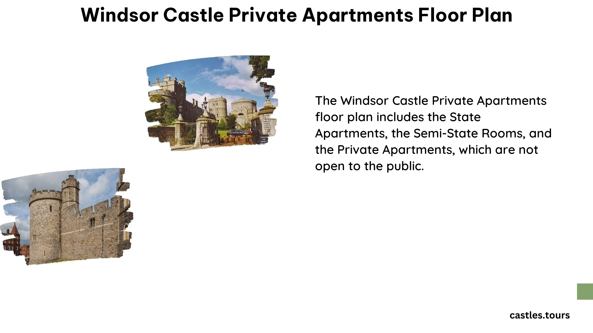 Windsor Castle Private Apartments Floor Plan