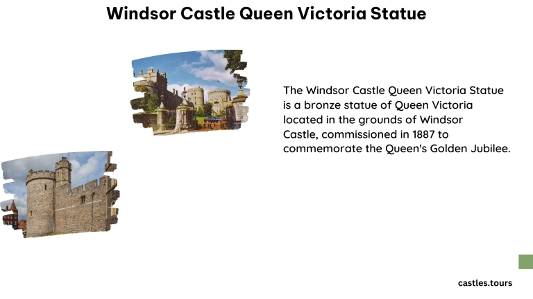 Windsor Castle Queen Victoria Statue