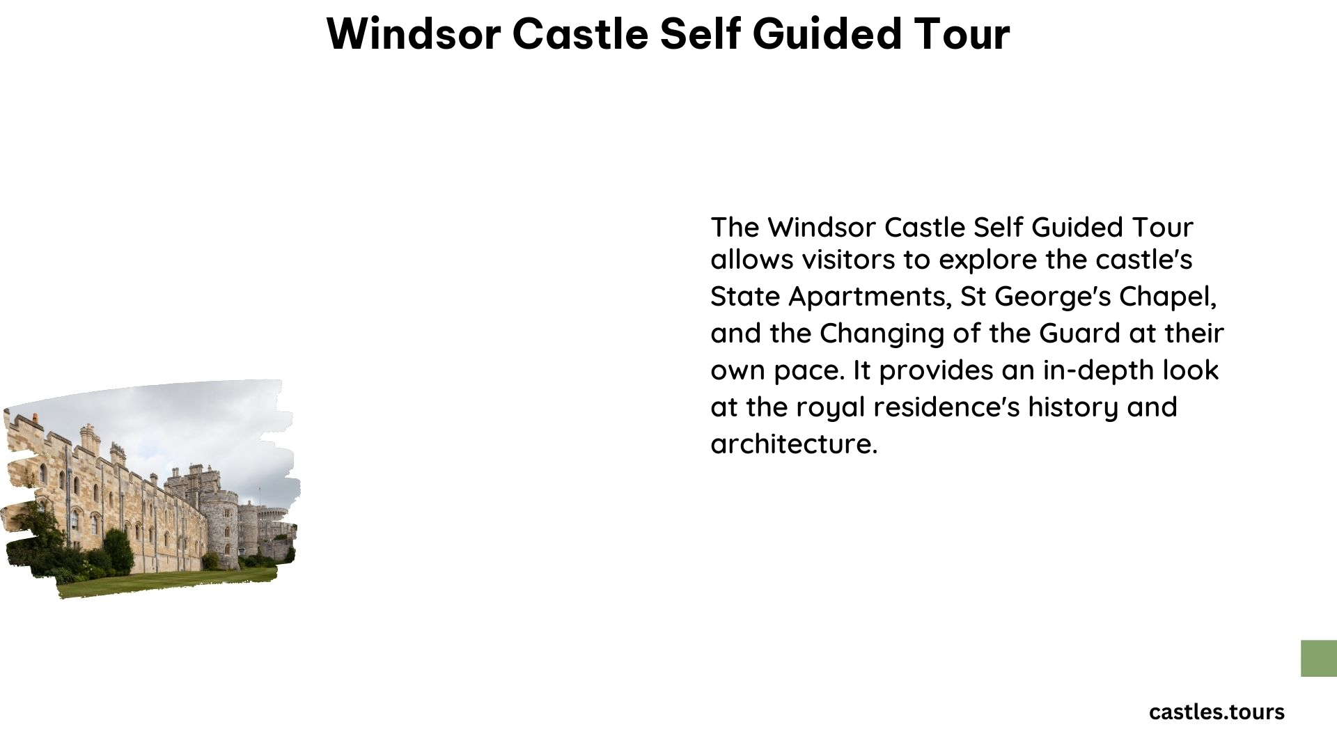 Windsor Castle Self Guided Tour