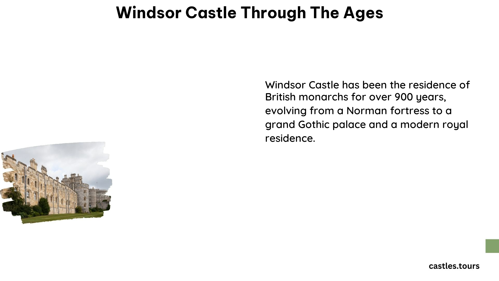 Windsor Castle Through the Ages