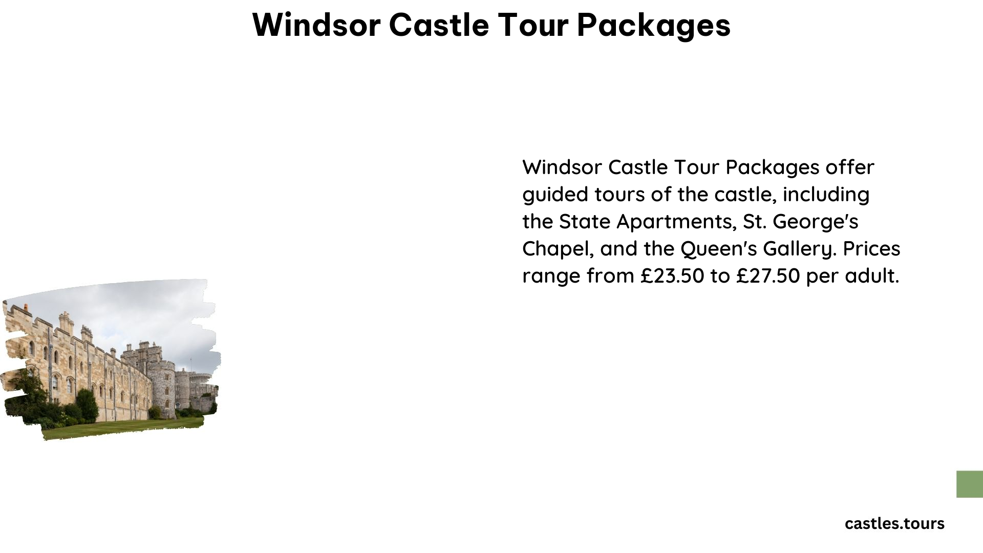 Windsor Castle Tour Packages