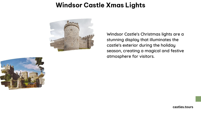 Windsor Castle Xmas Lights