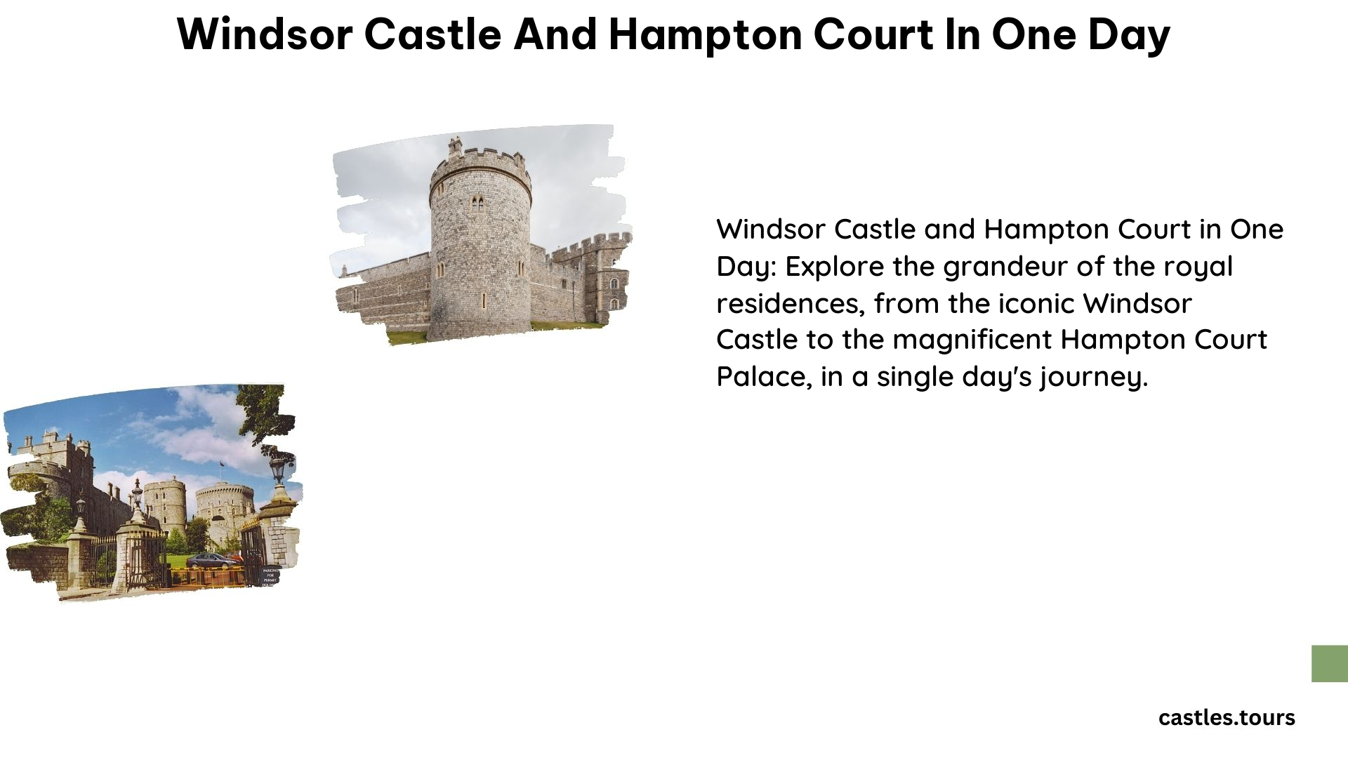 Windsor Castle and Hampton Court in One Day