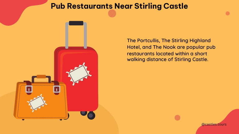 pub restaurants near stirling castle