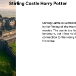 stirling castle harry potter