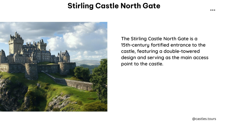 stirling castle north gate