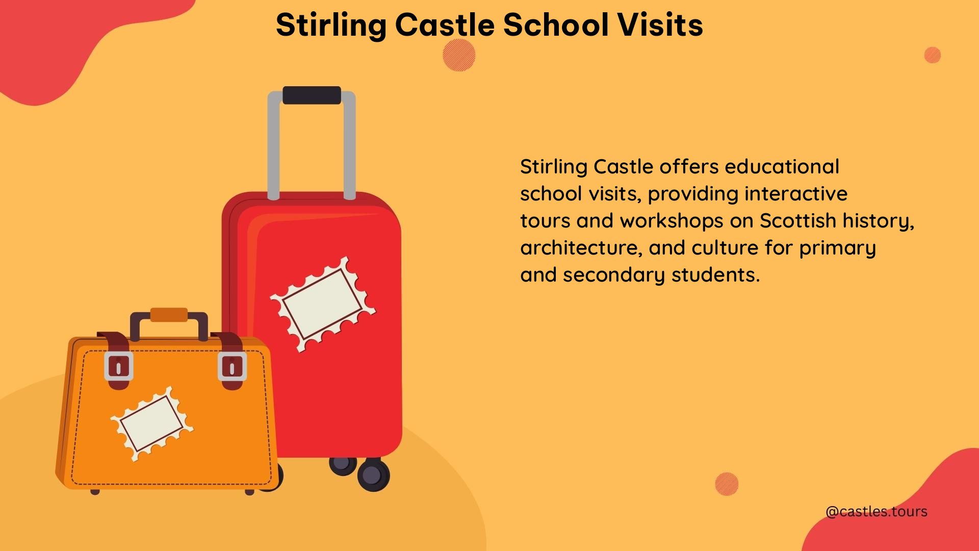 stirling castle school visits