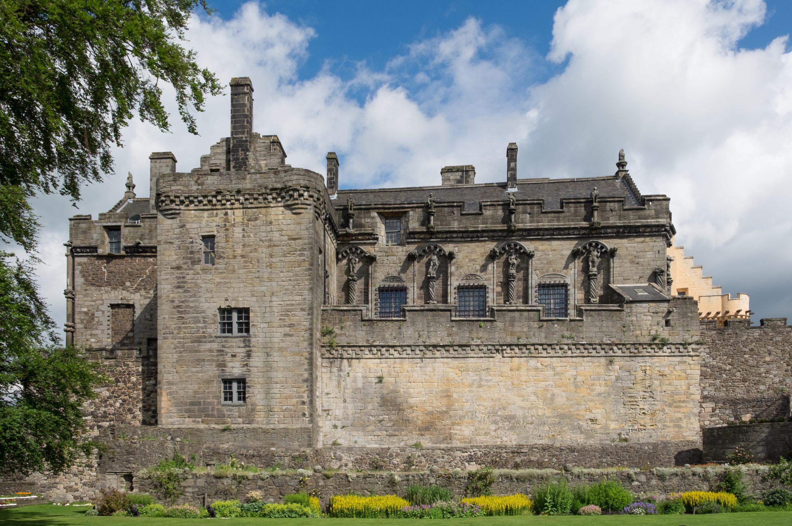 stirling castle from the air