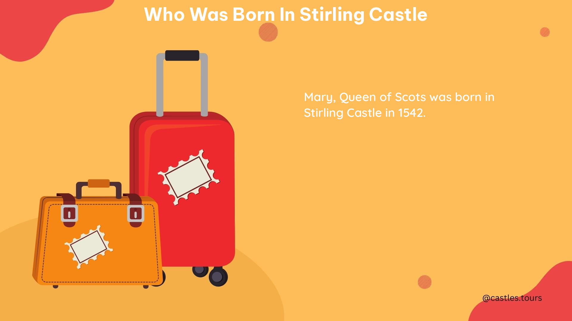 who was born in stirling castle