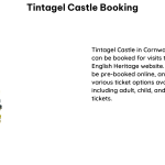 Tintagel Castle Booking