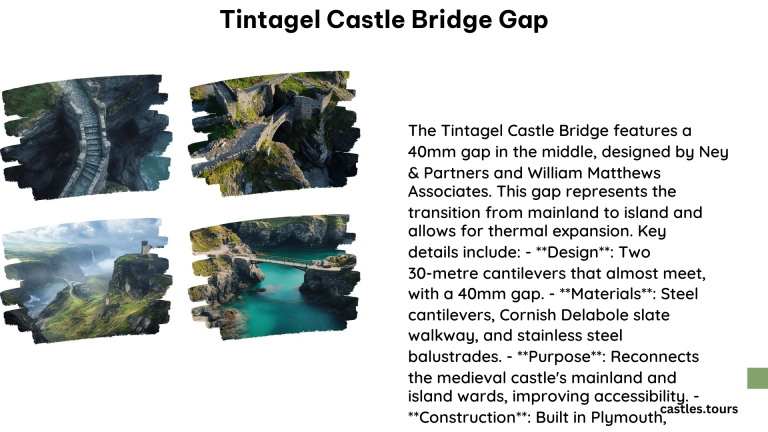 Tintagel Castle Bridge Gap