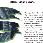 Tintagel Castle Drone