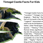 Tintagel Castle Facts for Kids