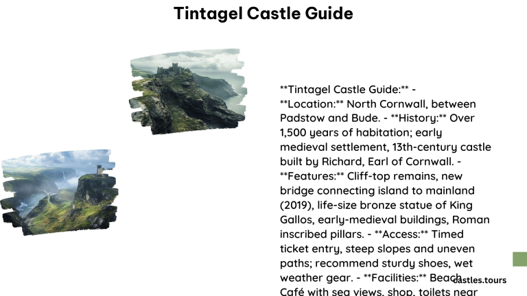 Tintagel Castle Guide