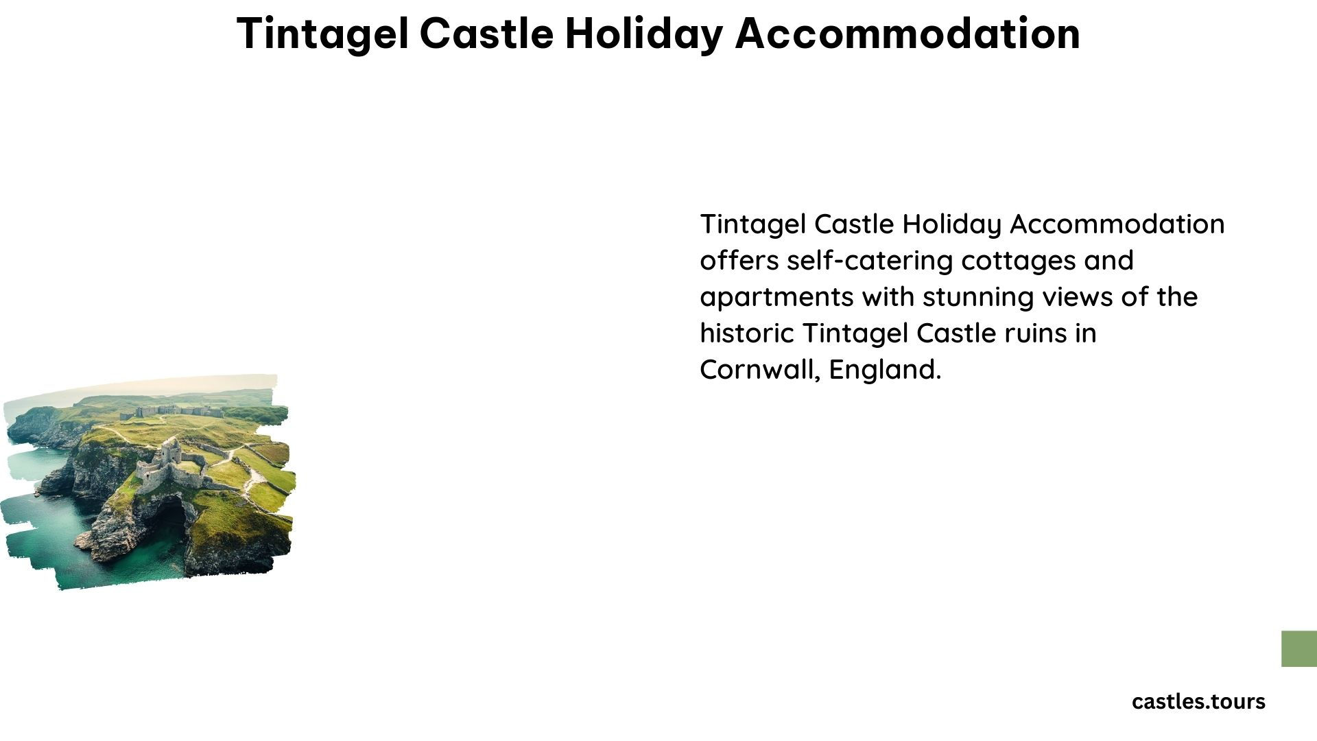 Tintagel Castle Holiday Accommodation