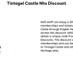 Tintagel Castle NHS Discount