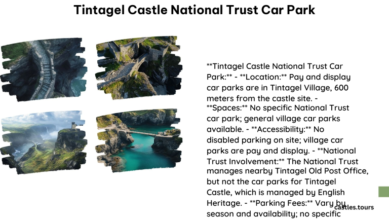 Tintagel Castle National Trust Car Park