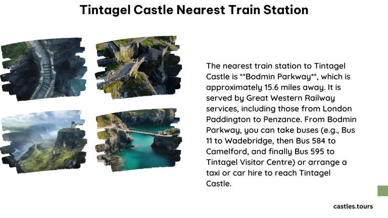 Tintagel Castle Nearest Train Station