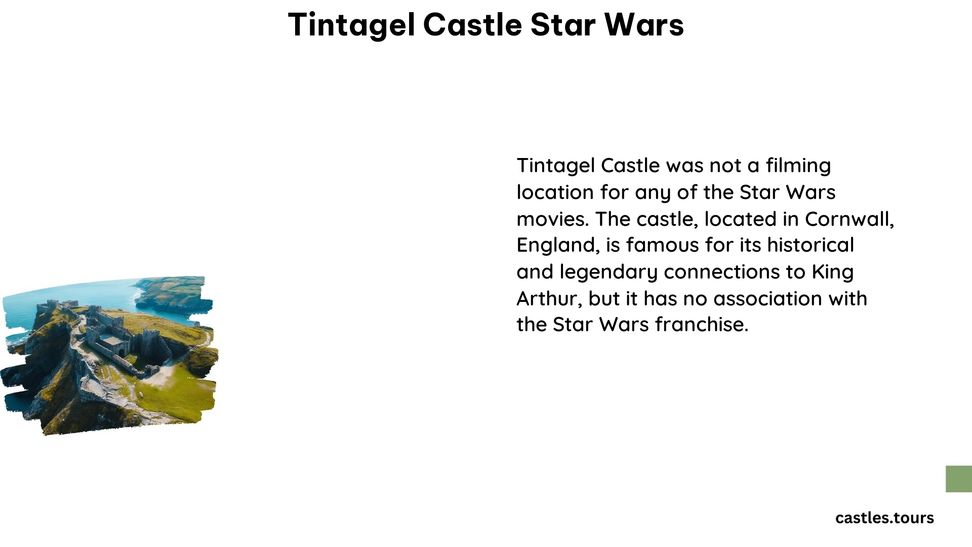 Tintagel Castle Star Wars