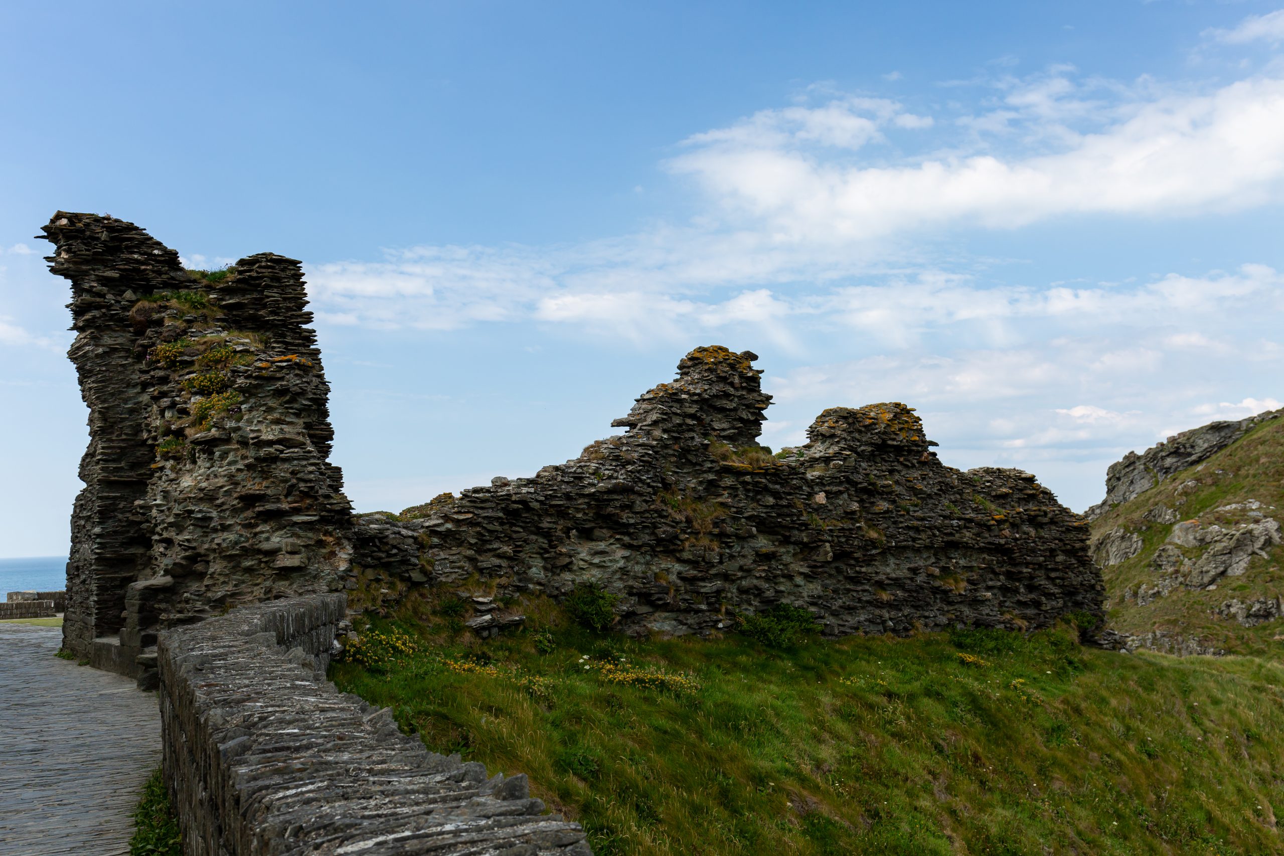 Tintagel Castle Interior