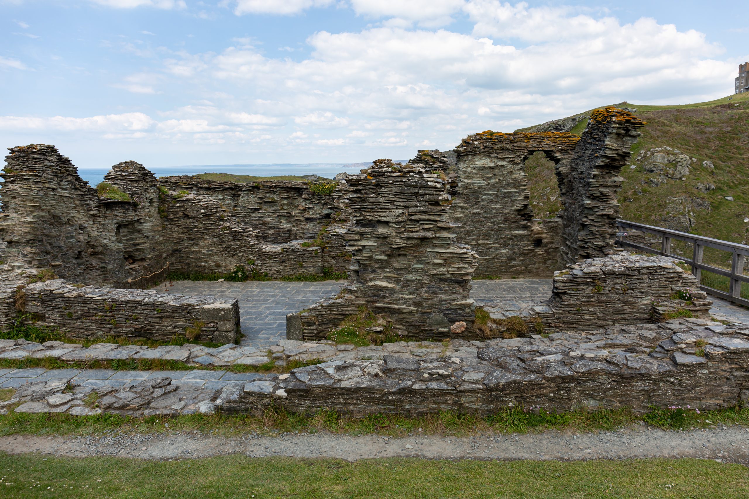 Tintagel Castle Footbridge 