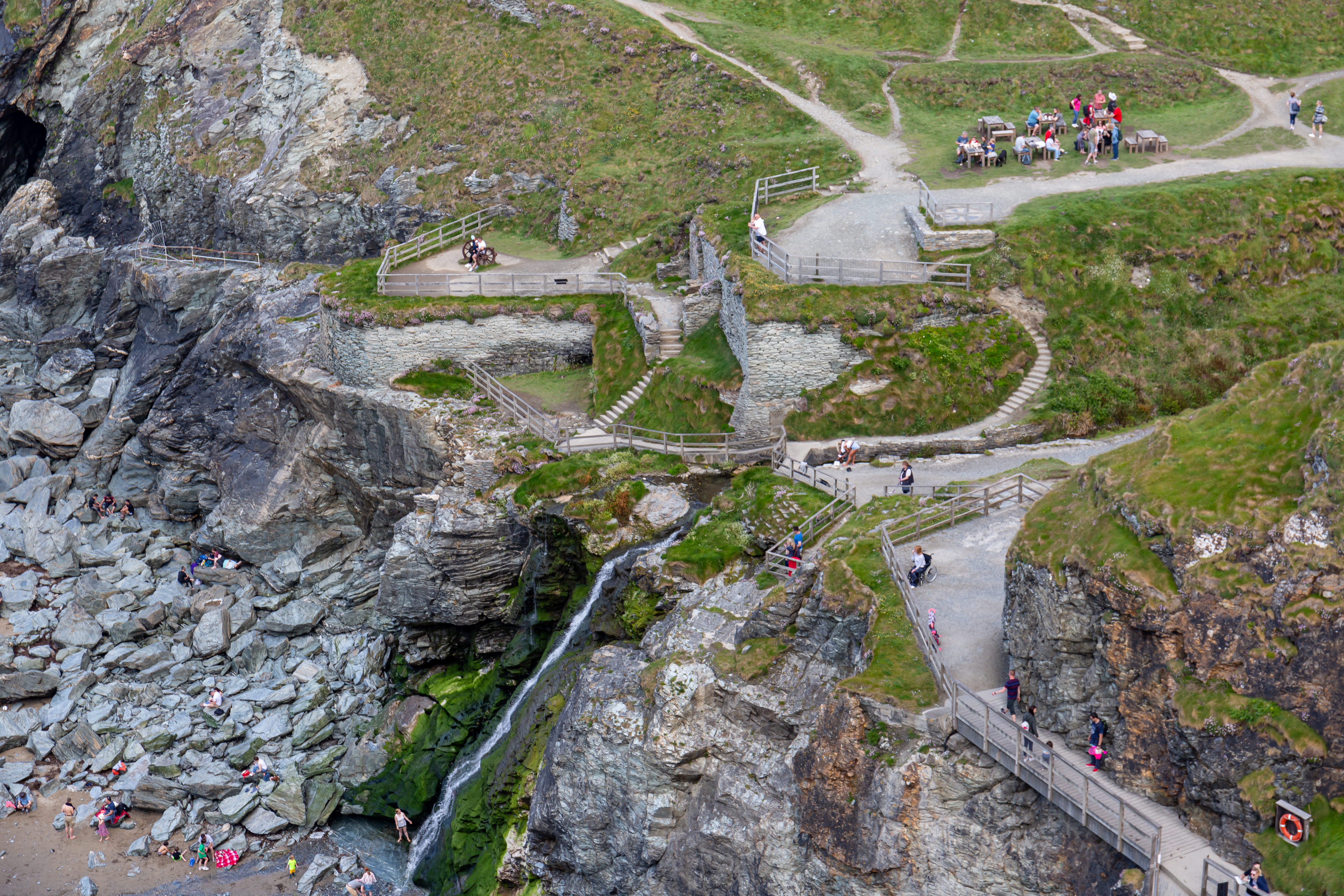 Tintagel Castle Bus