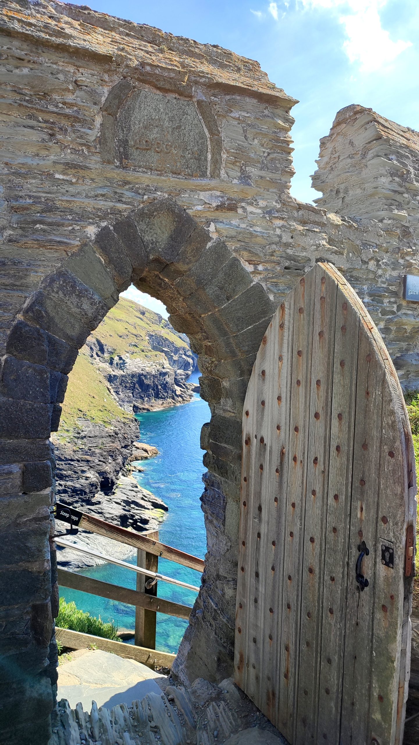 Tintagel Castle Stairs