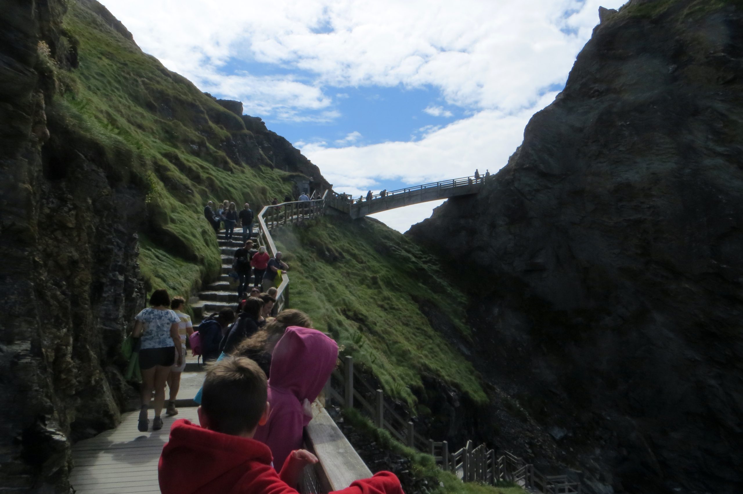 Tintagel Castle Walkway