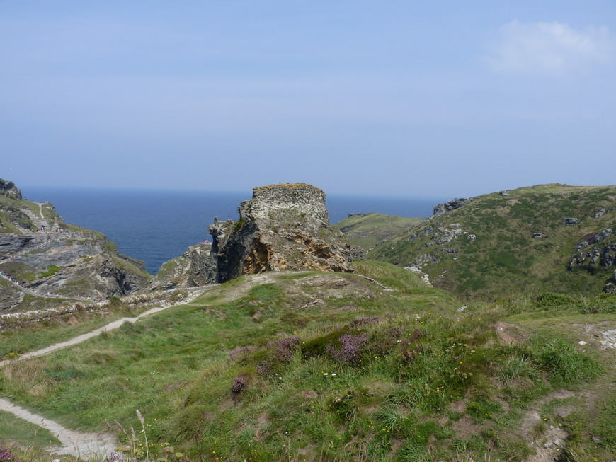 Tintagel Castle Sea