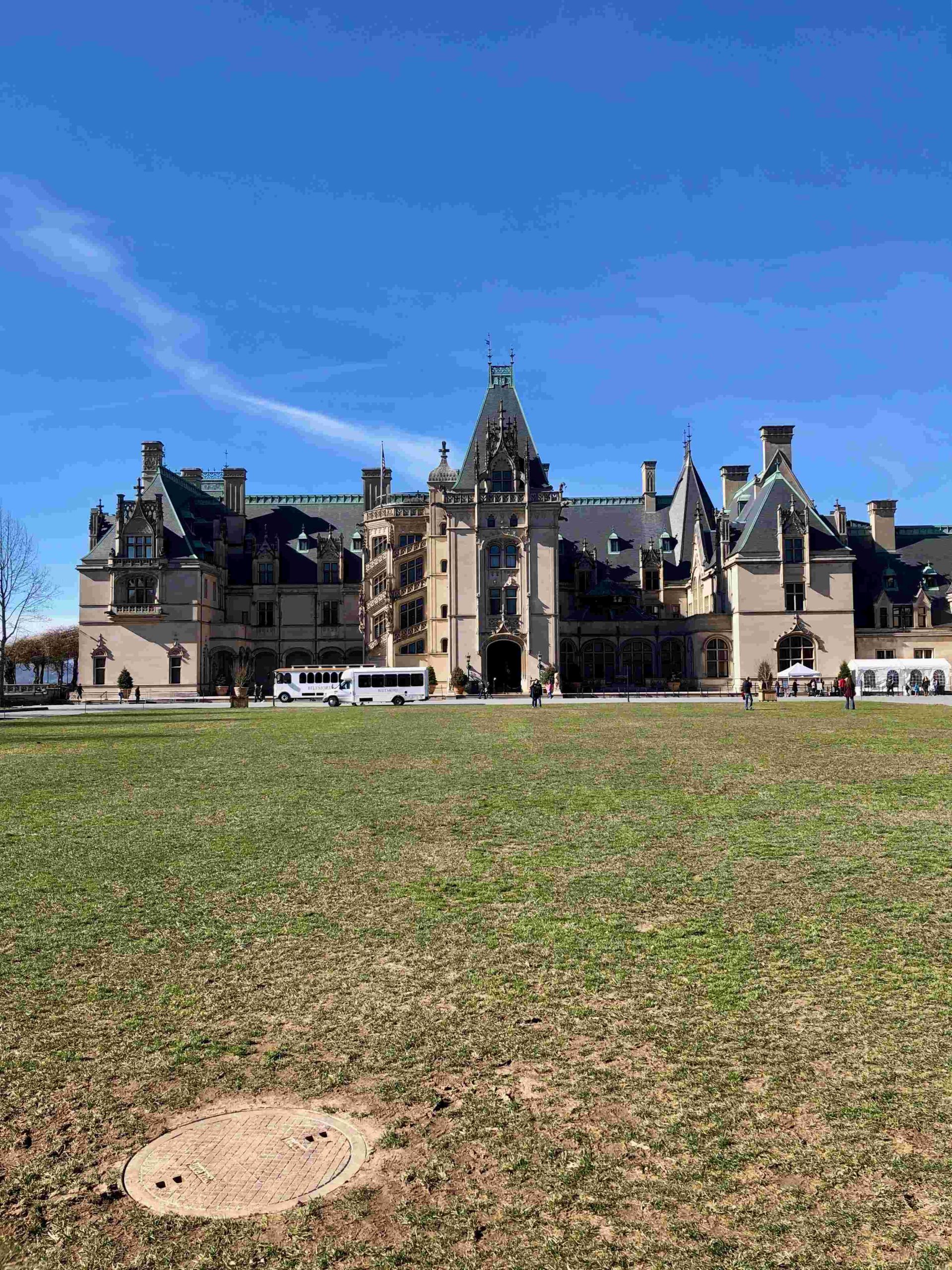 transportation village entrance to biltmore estate